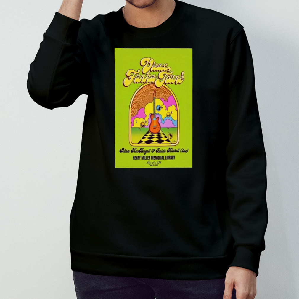 Vieux Farka TourÃ© July 18 2024 Henry Miller Memorial Library Big Sur CA Poster shirt