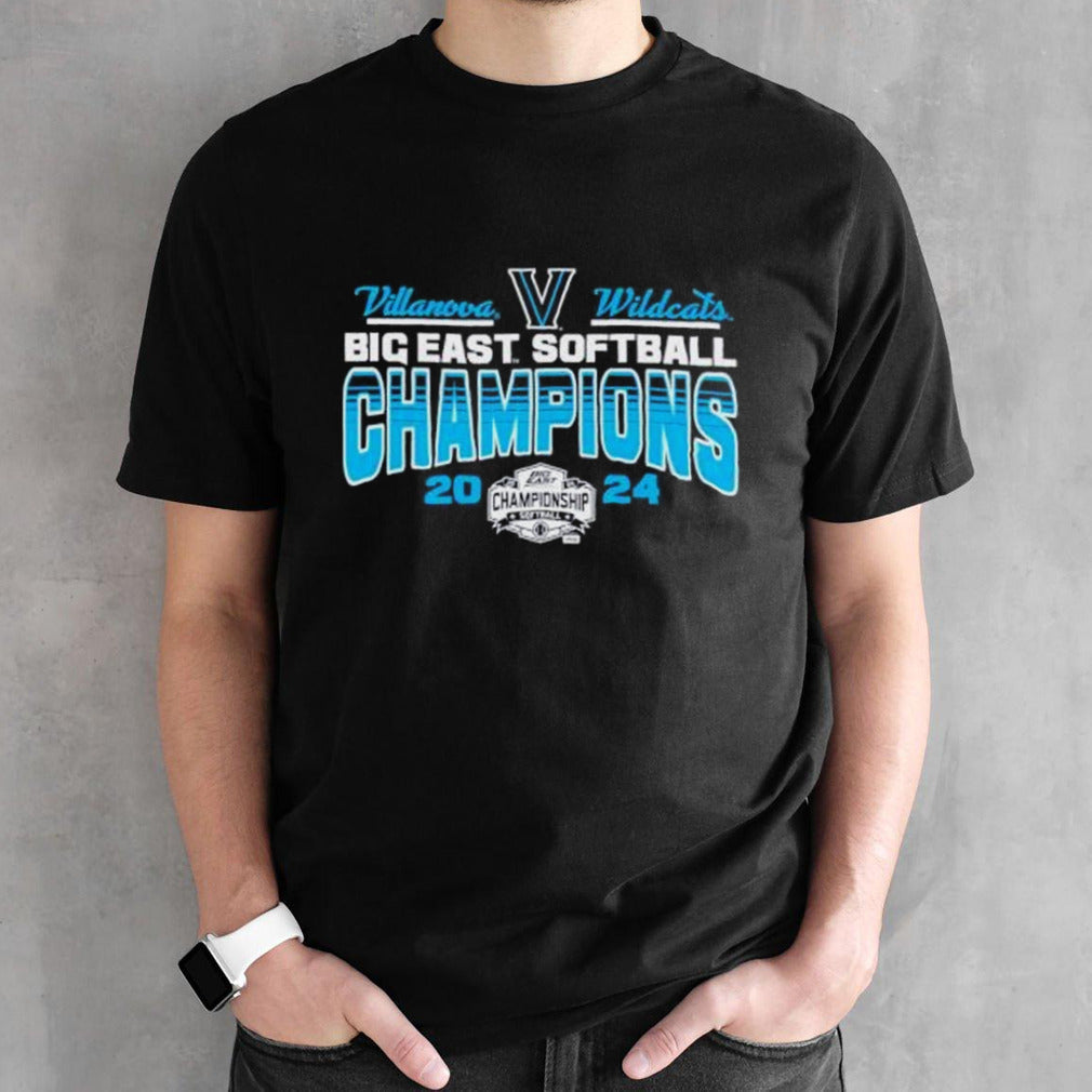 Villanova Wildcats 2024 Big East Softball Tournament Champions shirt