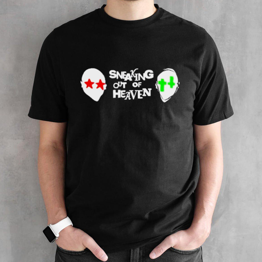 Water Parks 2 Heads Sneaking Out Of Heaven shirt