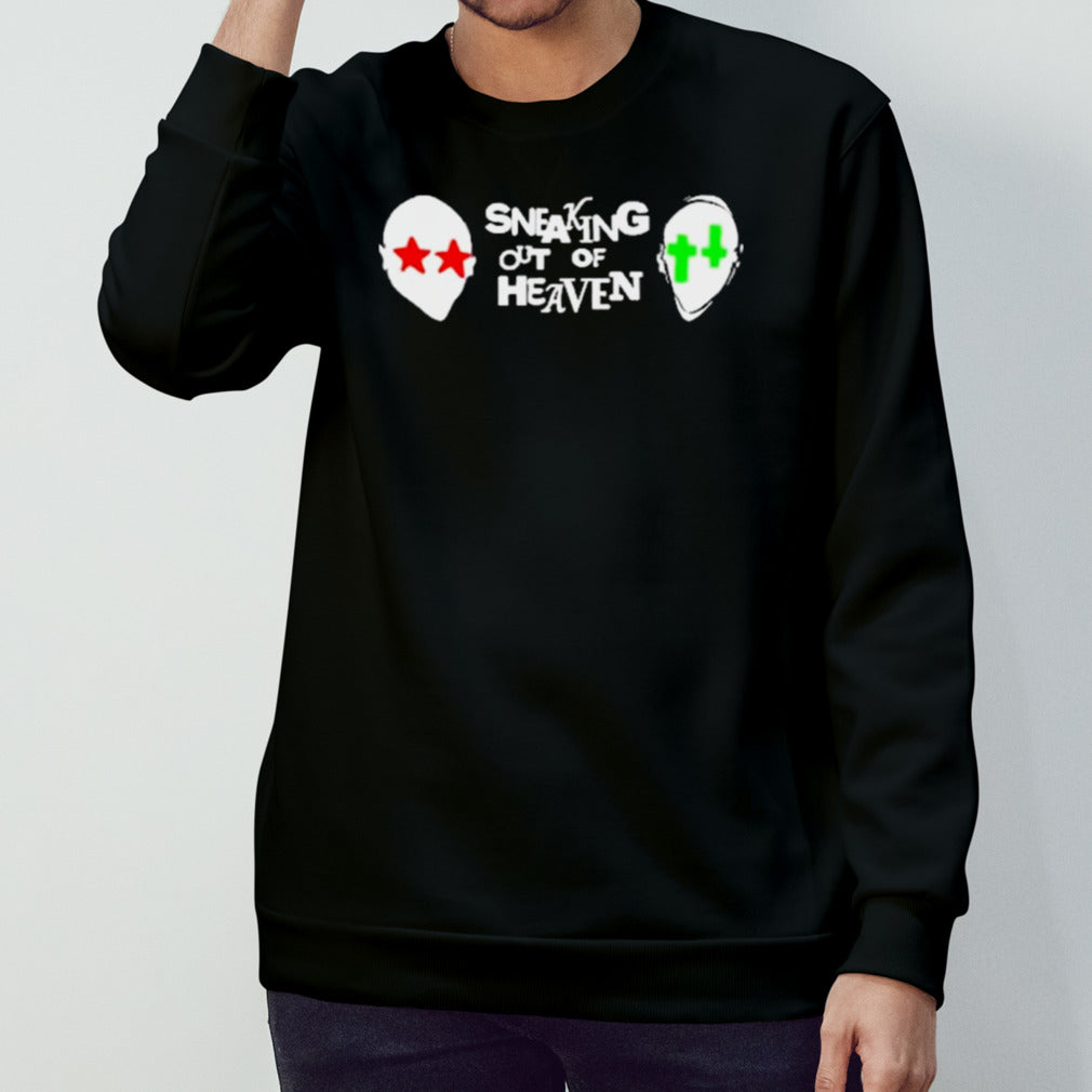 Water Parks 2 Heads Sneaking Out Of Heaven shirt