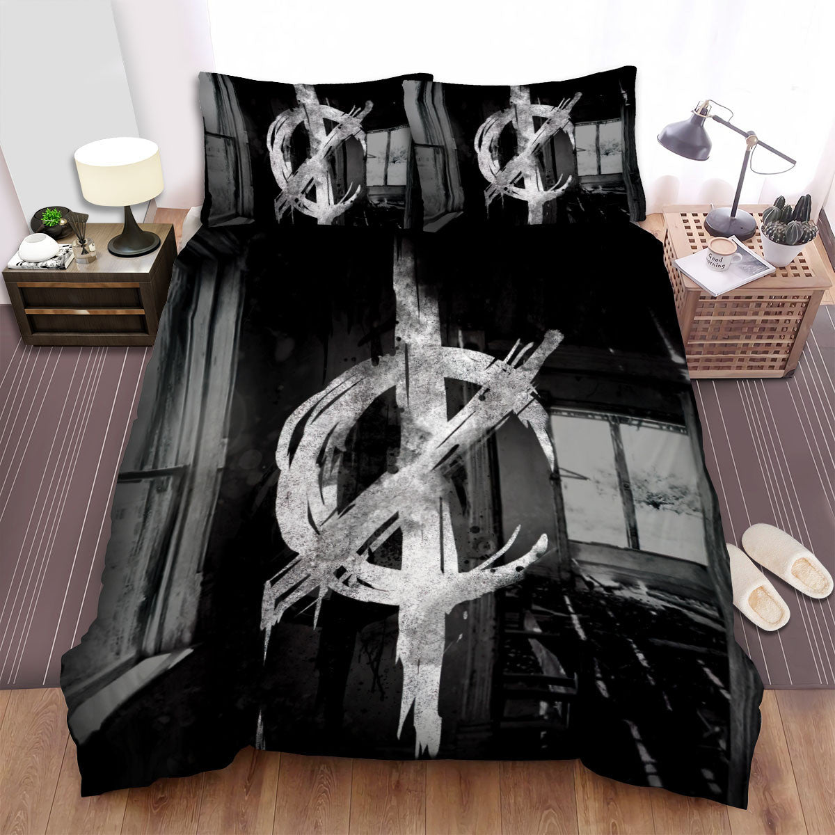 We Came As Romans Band Logo Bed Sheets Spread Comforter Duvet Cover Bedding Setss