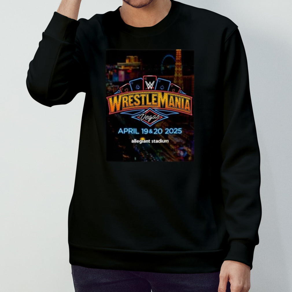 Wrestlemania Las Vegas April 19-20, 2025 Allegiant Stadium SHirt