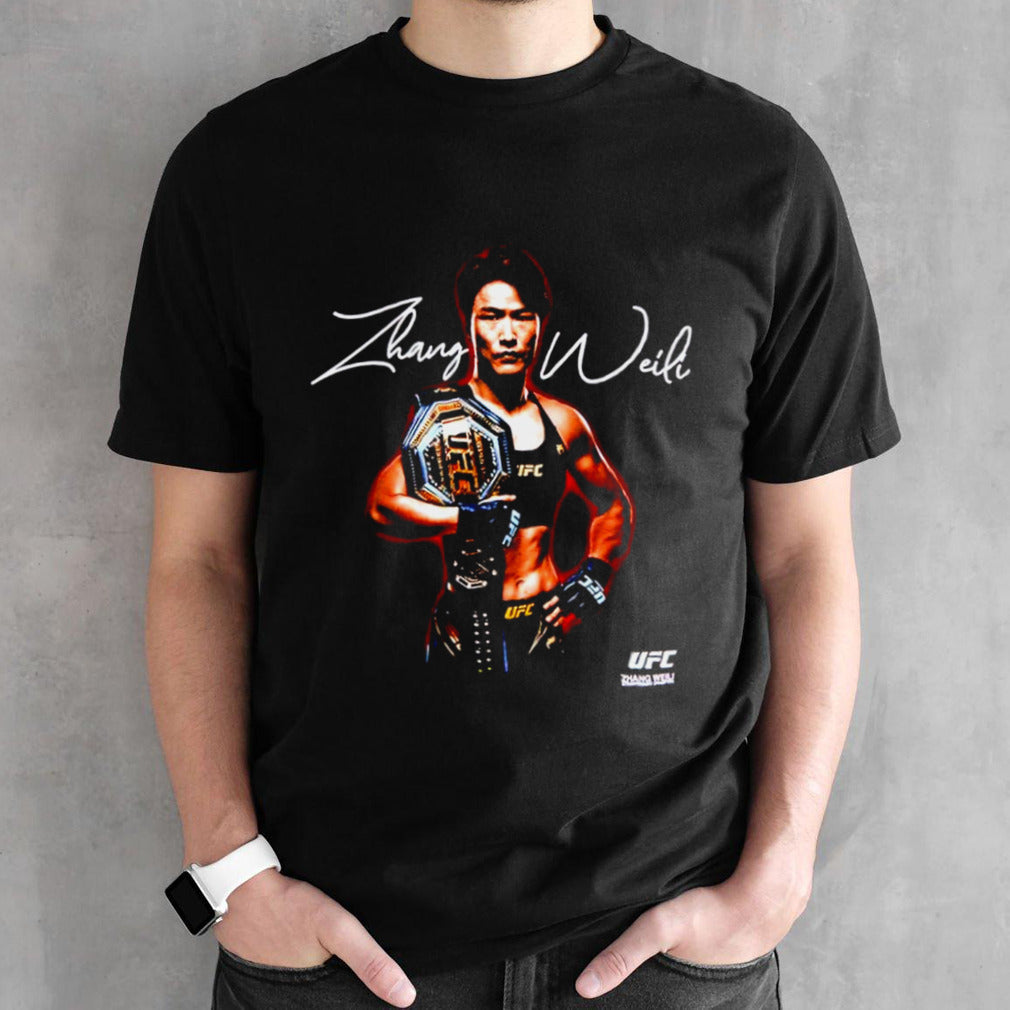 Zhang Weili UFC signature shirts