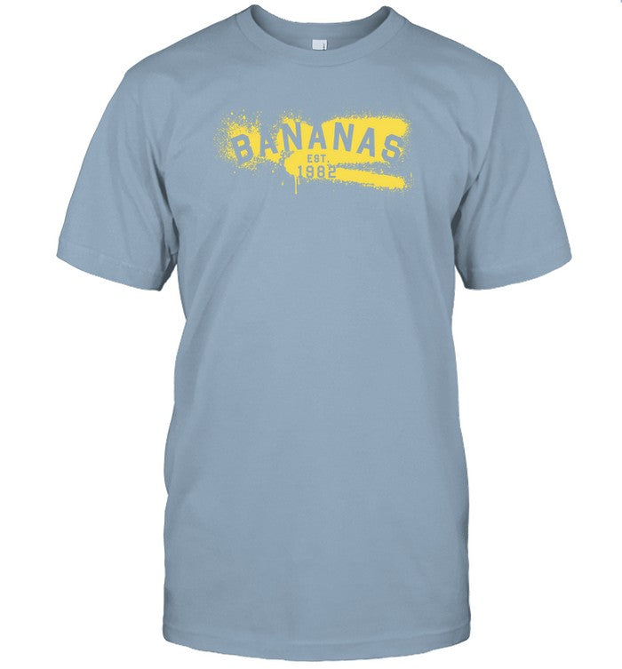 Bananas Est 1982 Graffiti Shirt, Hoodie, Sweater, Long Sleeve And Tank Top