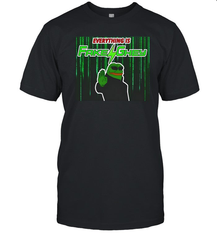 Everything Is Fake Ghey T Shirt