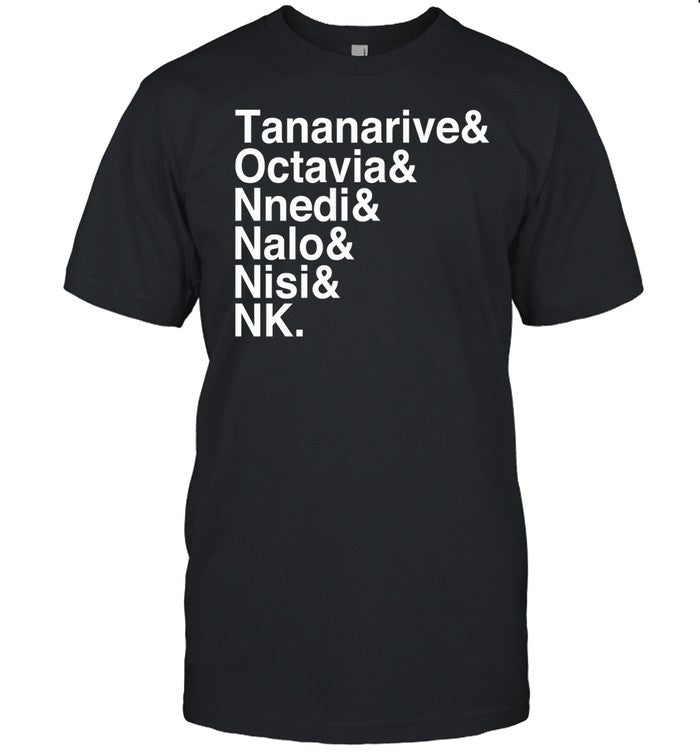 Bryan Fuller Wearing Tananarive Octavia Nnedi Nalo Nisi Nk Tee