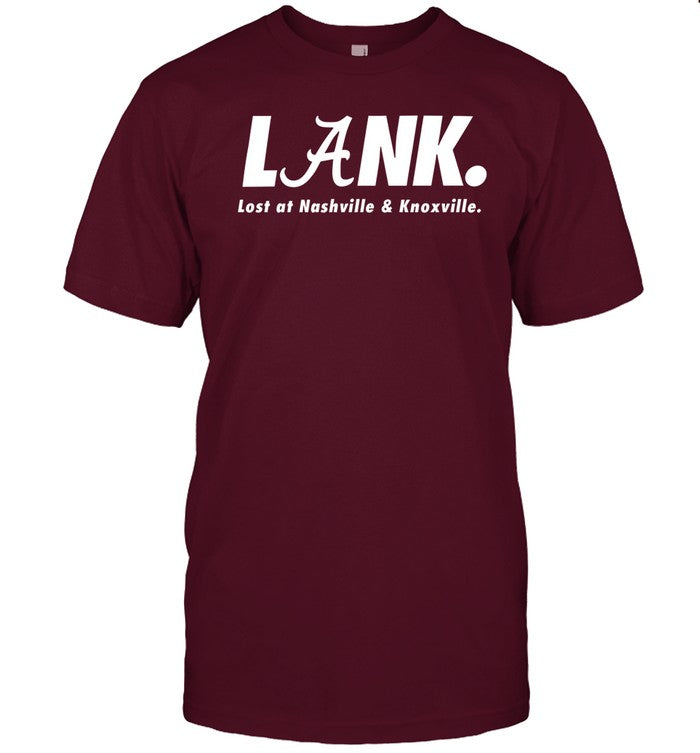Auburn Alan Lank Lost At Nashville & Knoxville Shirt