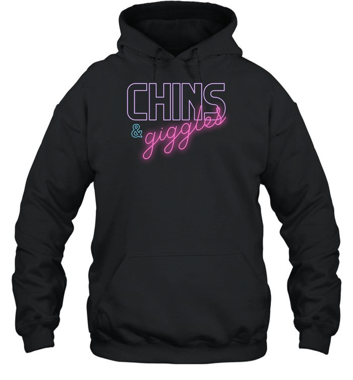 Chins And Giggles Logo Hoodie