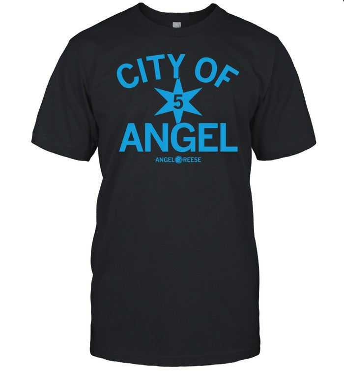 Raygunsite City Of Angel 5 Star Angel Reese Shirt