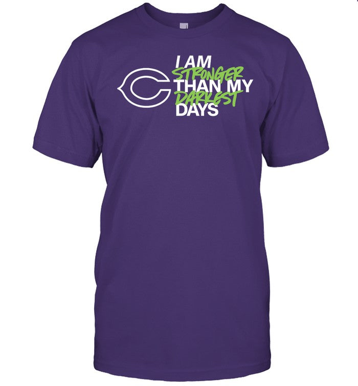 Limited Chicago Bears I Am Stronger Than My Darkest Days Shirt