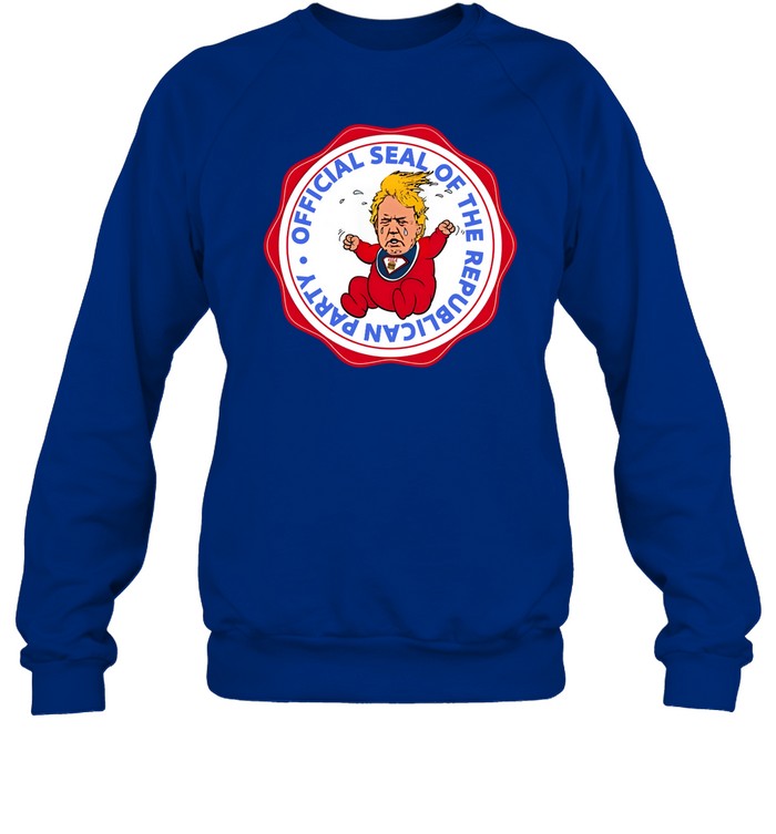 Seal Of The Republican Party Trump Baby Hoodie