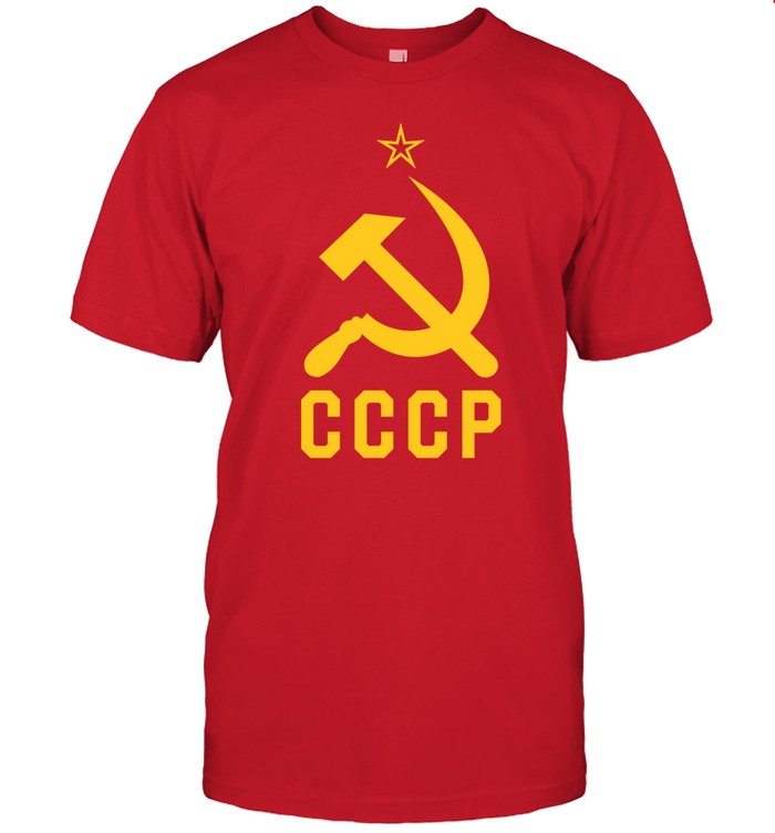 Cccp Social Communist Soviet Tee Shirt
