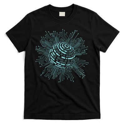 Binary Coding Computer Nerd Geeks Programmer Funny Coding T-Shirt