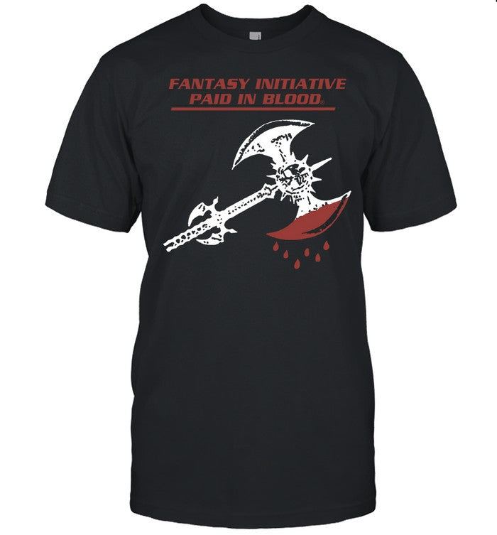 Fantasy Initiative Paid In Blood 100% Pure American Fantasy Hoodie