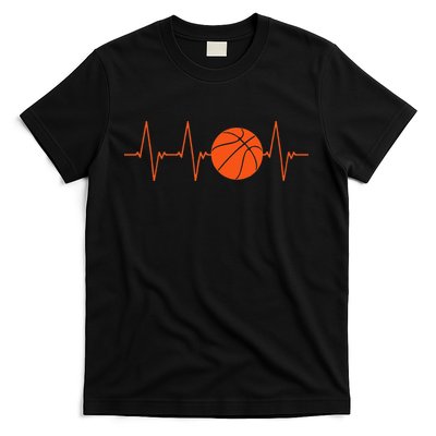 Basketball Heartbeat BBall Gift T-Shirt
