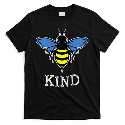 Bee Kind World Down Syndrome Awareness Day T21 T-Shirt