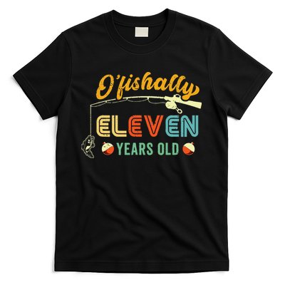 Cute 11th Birthday Fishing Fisherman Fisherwoman T-Shirt
