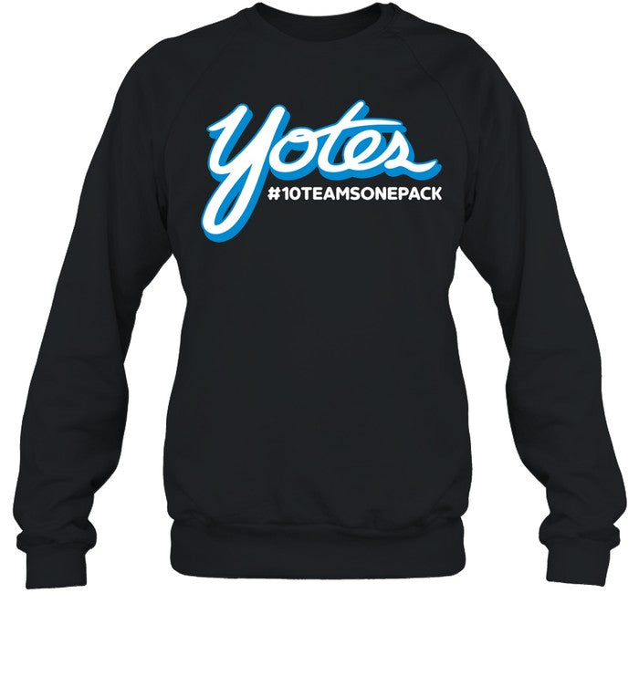 Yotes #10Teamsonepack Hoodie