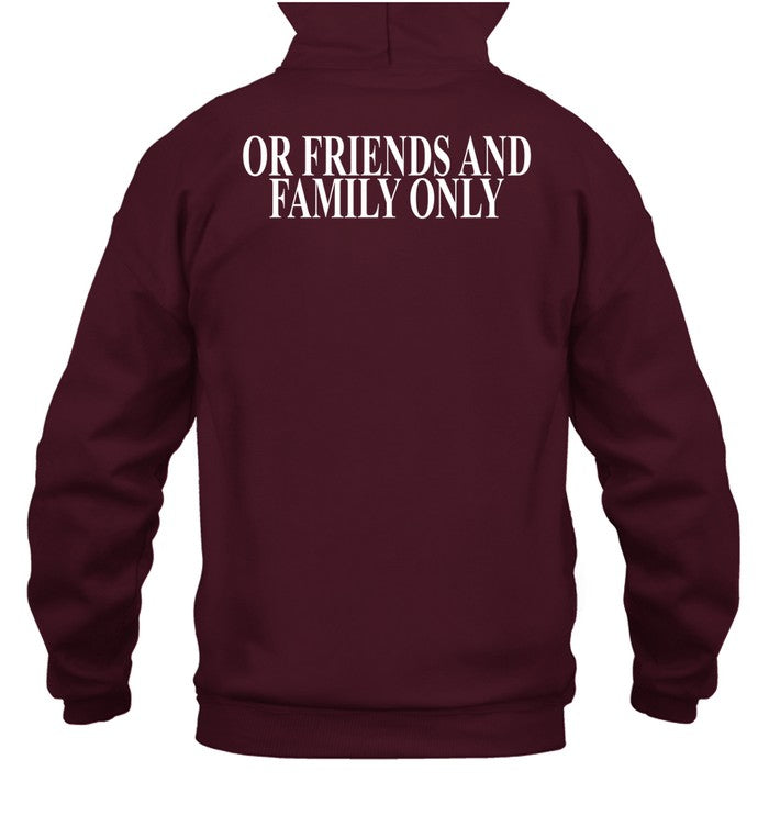 Shawn Mendes Wearing Or Friends And Family Only Hoodie