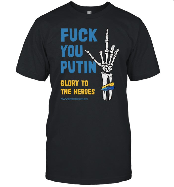 Jana Cernochova  Fuck You Putin Glory To The Heroes Shirt