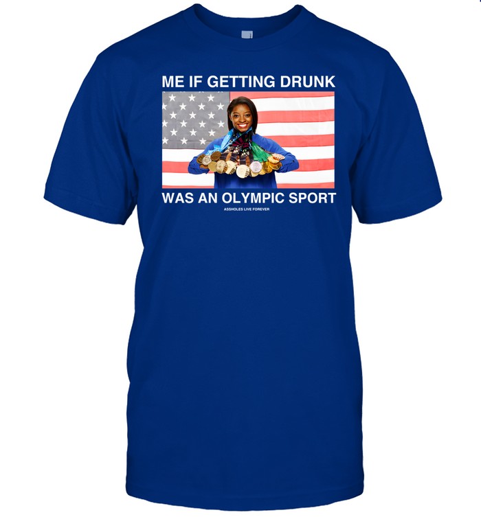 Linda Finegold Me If Getting Drunk Was An Olympic Sport Shirt