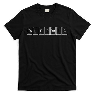 CaLiFORnIA Elements Periodic Table T-Shirt