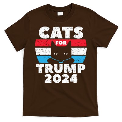 Cats For Trump 2024 Election T-Shirt