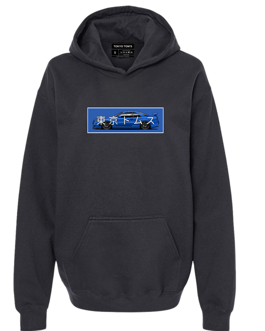 Nissan Skyline R34 - Chest Print Hoodie