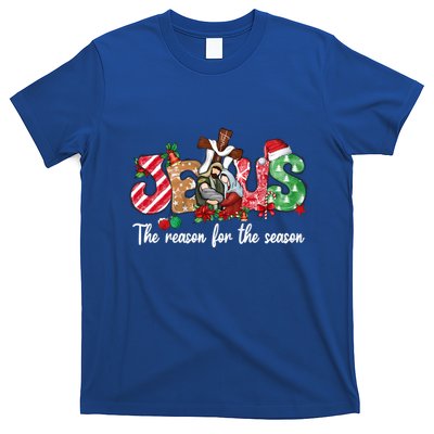 Christmas Jesus Is The Reason For The Season Jesus Pajamas Cute Gift T-Shirt
