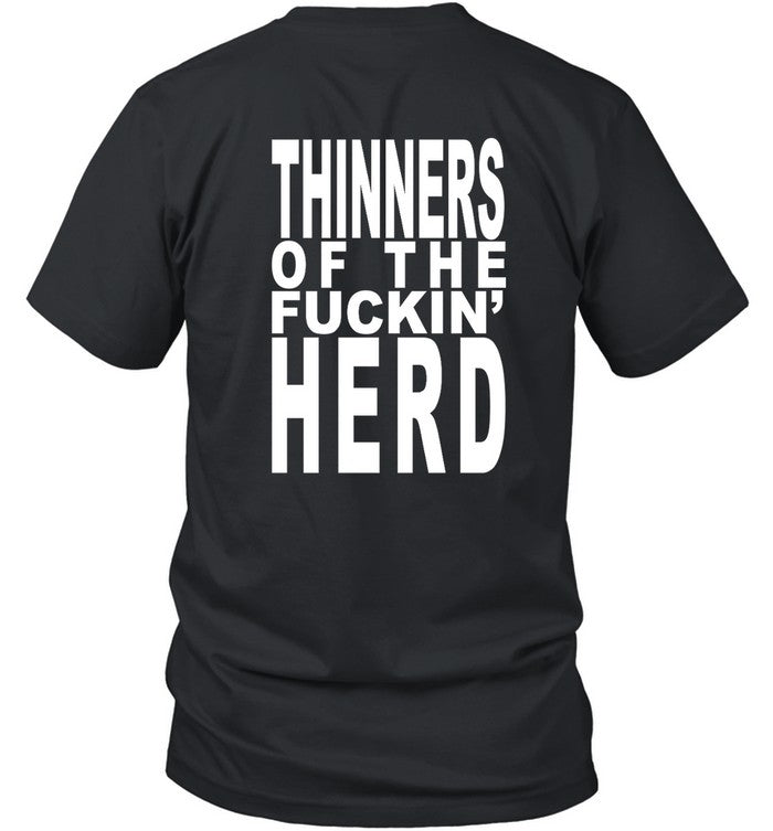 Code Fuckin Orange Thinners Of The Fuckin Herd Hoodie