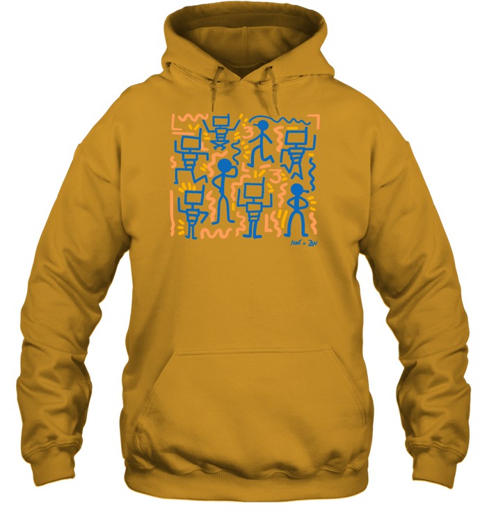 Paynt By Zayn Block Print Hoodie Sweatshirt