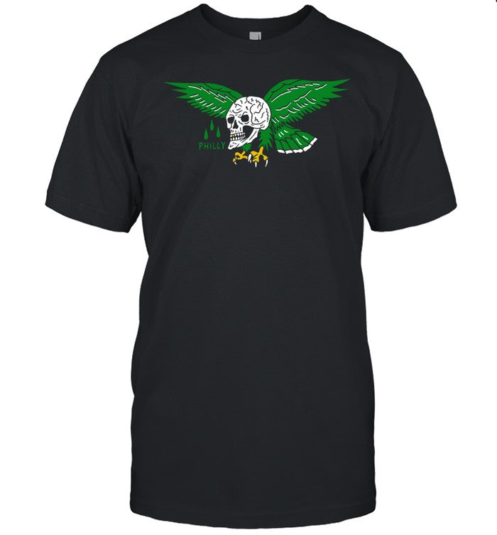 Heavyslime Philly Eagle Skull Shirt