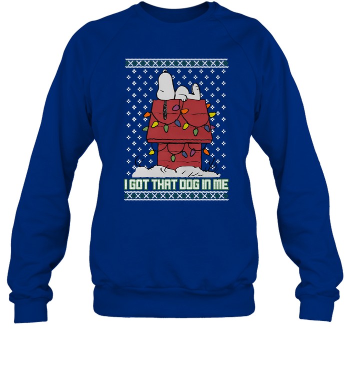 Snoopy Dog In Me Tacky Sweater