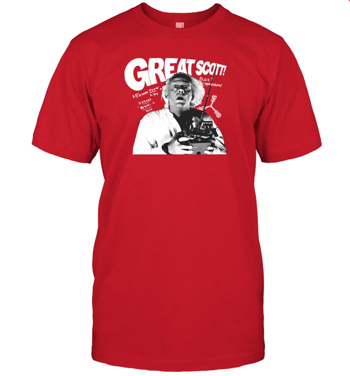 Bttf Christopher Lloyd Great Scott Shirts