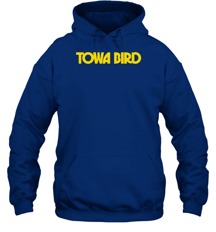 Towa Bird Wearing Towa Bird Rat Race Logo Hoodie