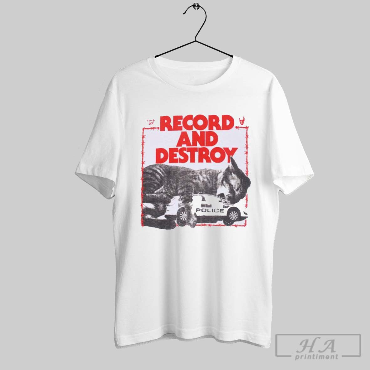 Record And Destroy Shirt