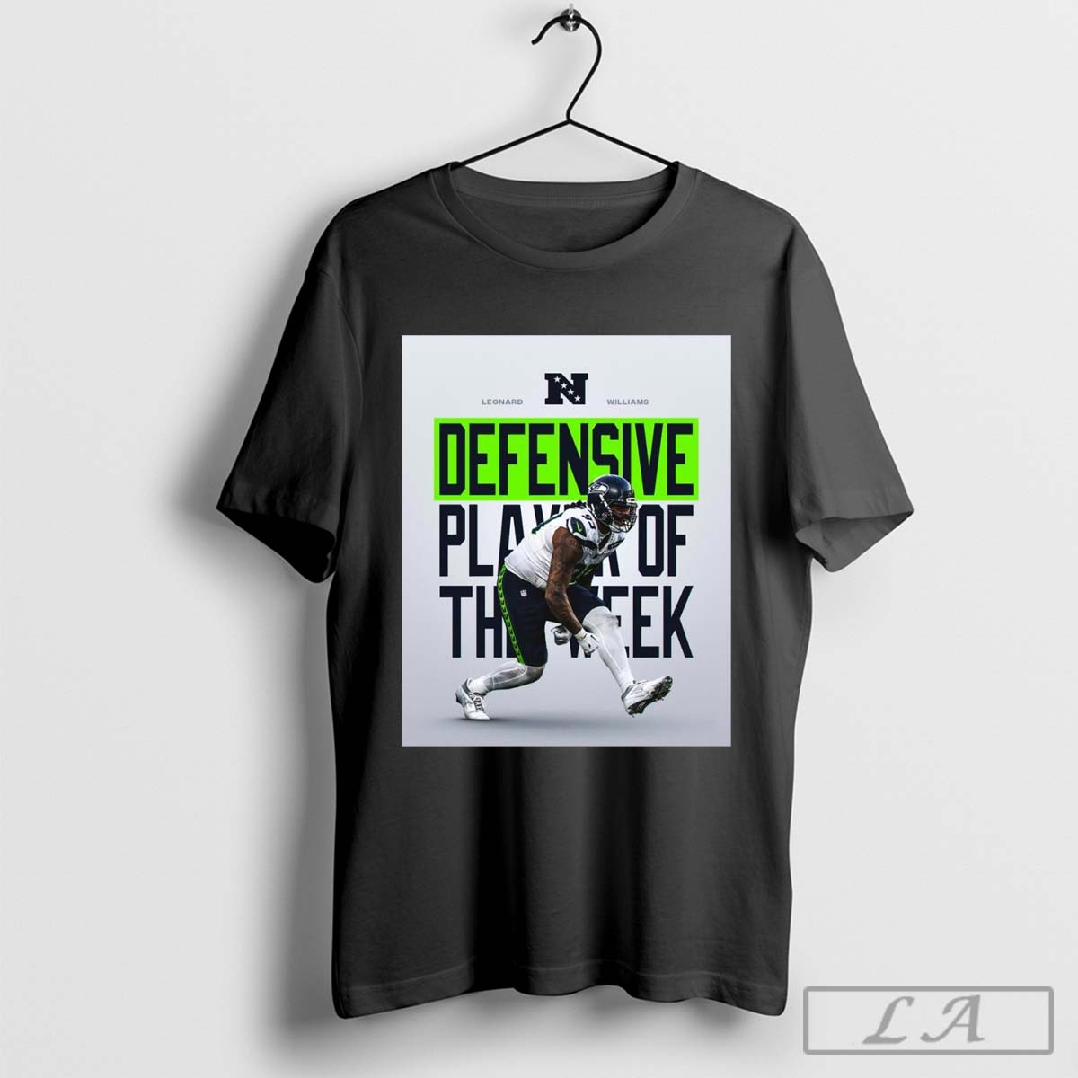 Seattle Seahawks Leonard Williams NFC Defensive Player of the Week 2024 Poster Shirt, Sweatshirt