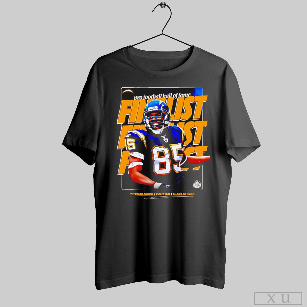 Pro Football Hall Of Fame Antonio Gates Tight End Class Of 2025 Shirt