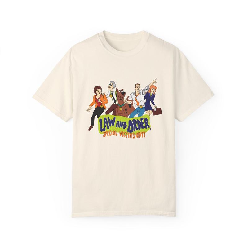 Law And Order Svu, Scooby Dog Dooo Mystery Inc Mashup, Olivia Benson, Special Victims Unisex TShirt