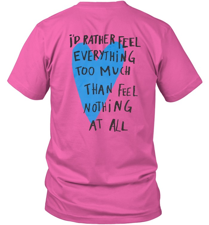 T-Shirt Beautiful Bastard Feel Everything Limited