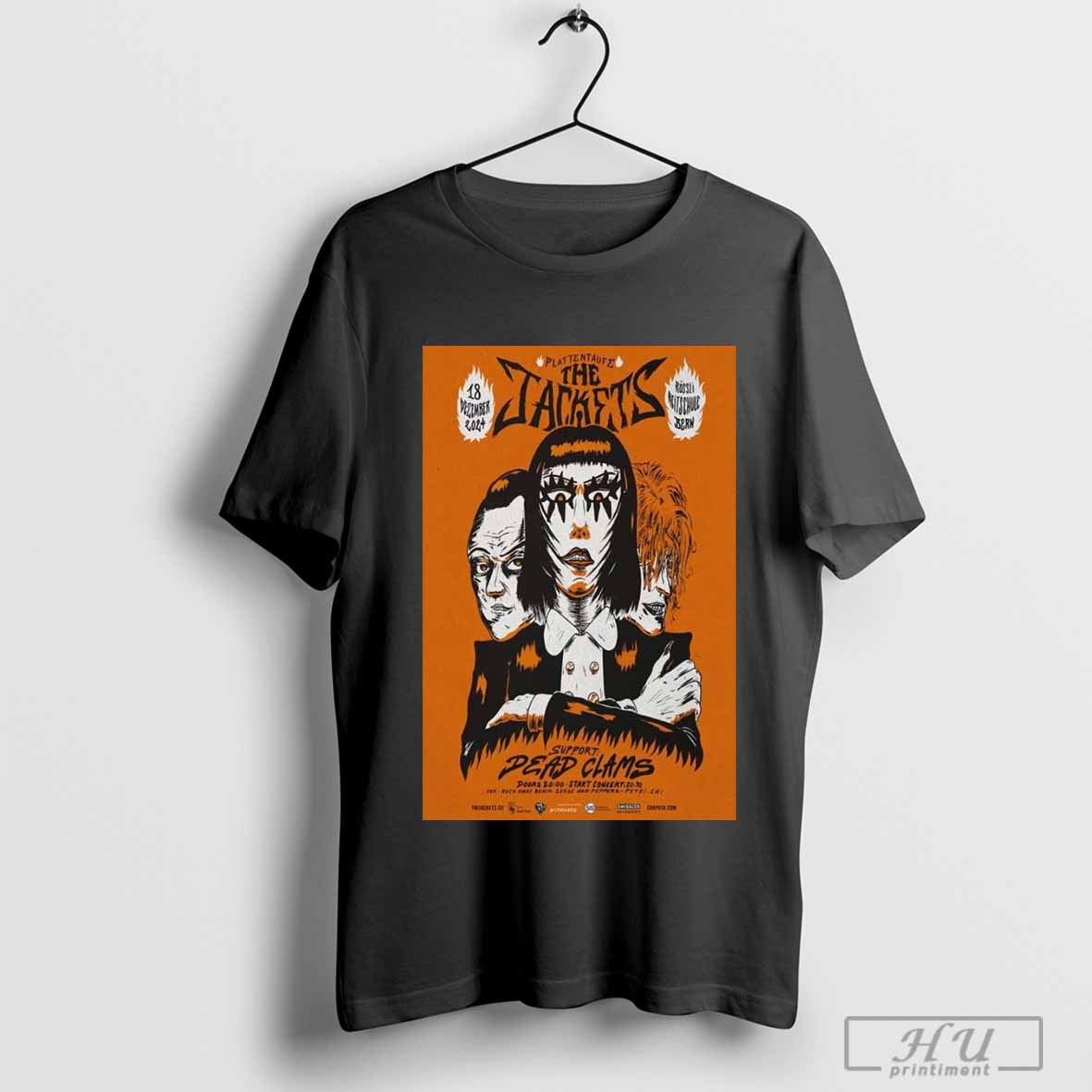 Poster The Jackets RoÌˆssli Bar in Bern Switzerland December 18 2024 Tour T-shirt