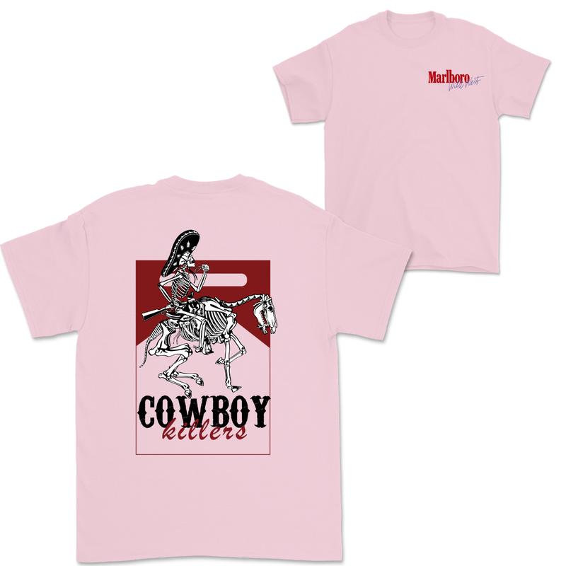 Vintage Marlboro Cowboy Wild West Shirt, Country Music, Cowboy Kille T-shirt Menswear Top