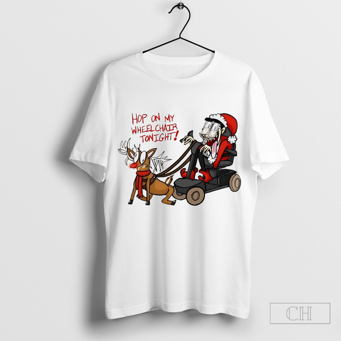 Ricky Berwick Hop On My Wheelchair Tonight Christmas Shirt
