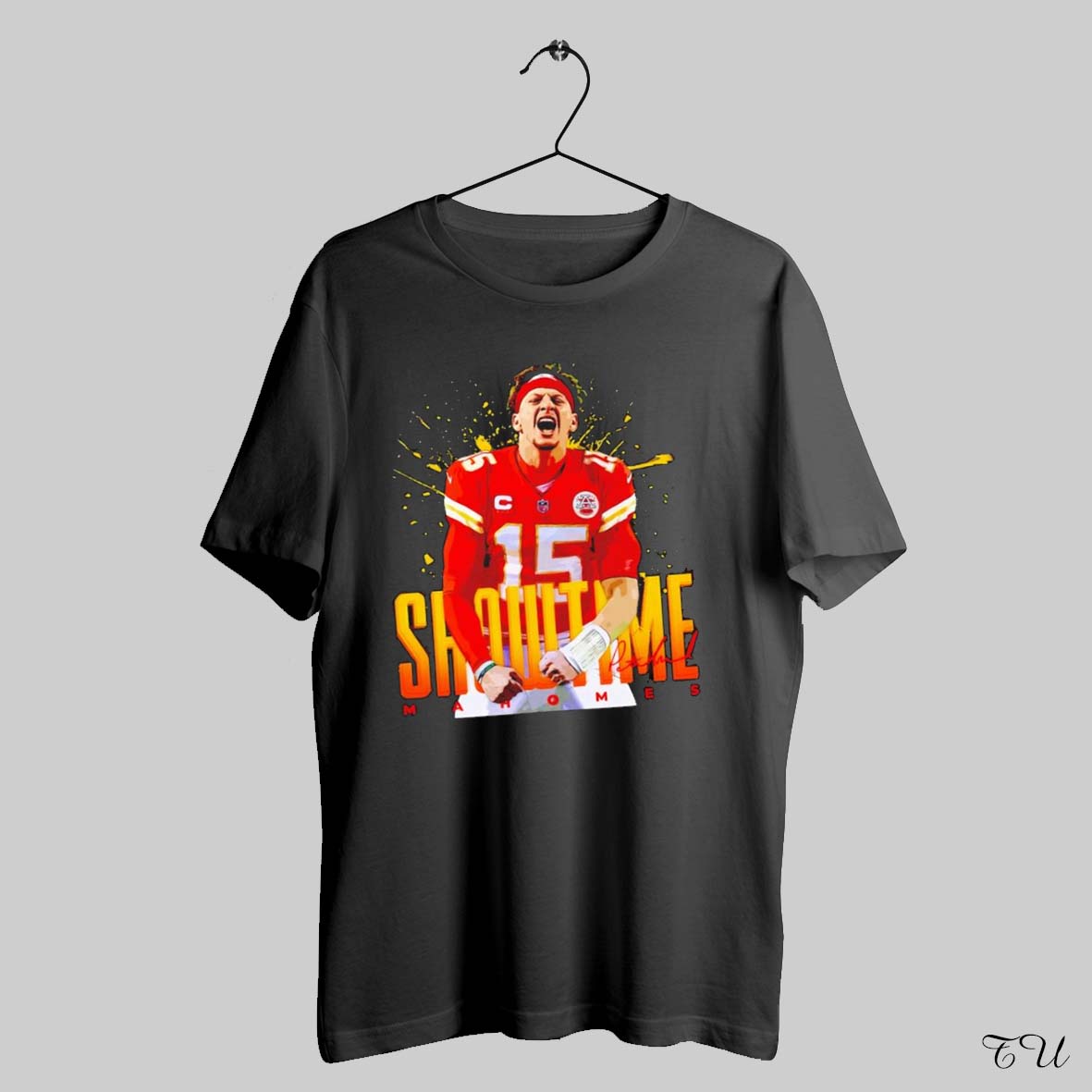Showtime Patrick Mahomes 15 American American Football Quarterback Signature Shirt
