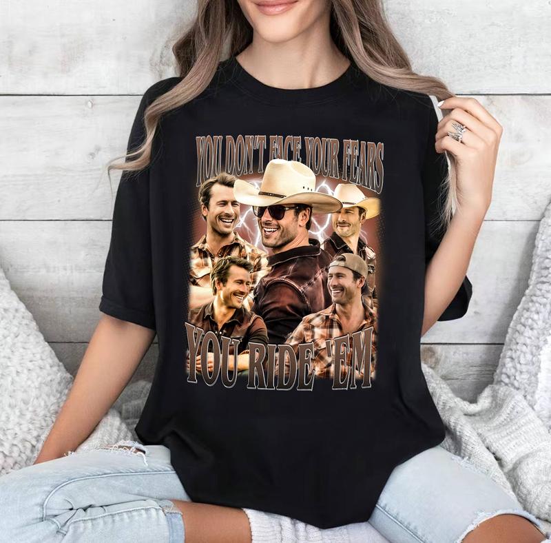 You donÃ¢â‚¬â„¢t face your fears, you ride Ã¢â‚¬Ëœem Gildan T-shirt, Sweatshirt, Hoodie