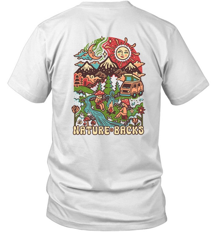 Nature Backs Riverside T Shirt