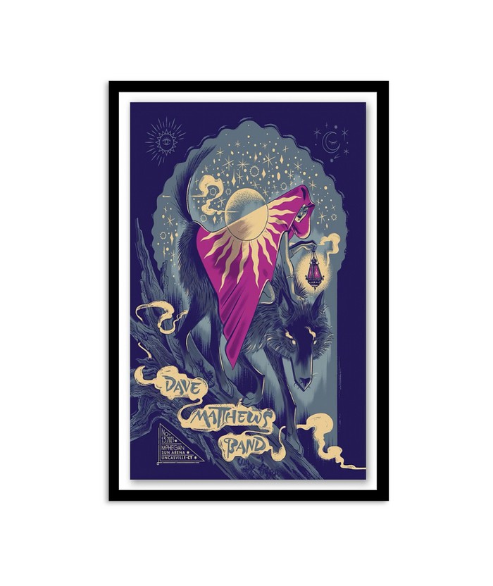 Dave Matthews Band November 13, 2023 Mohegan Sun Arena Uncasville, CT Poster