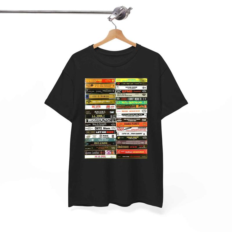 Golden age hip hop gangsta rap shirt, 90s hiphop shirt, 90s throwback shirt