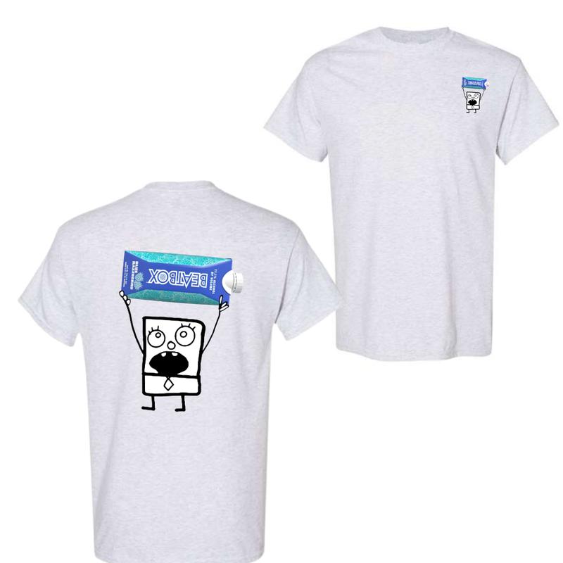 Doodlebob Beatboxe 2 Sided T-Shirt, Funny Drinking T-Shirt, Summer T-Shirt, Full Color T-Shirt, Unisex T-Shirt, For Men, For Women, Gift For All Mensw