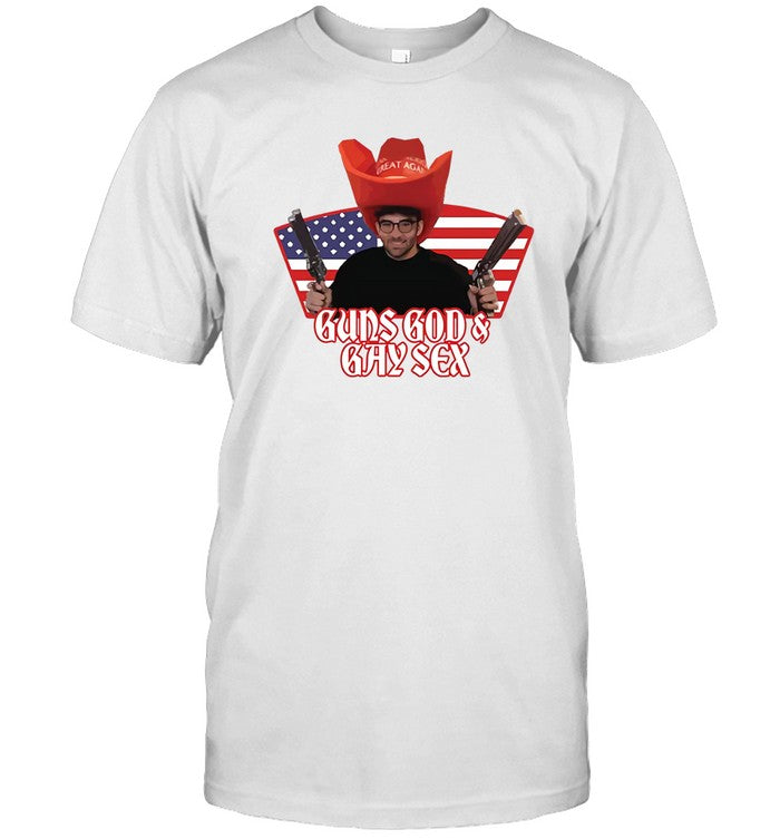 Hasanabi Guns God Gay Sex T-Shirt
